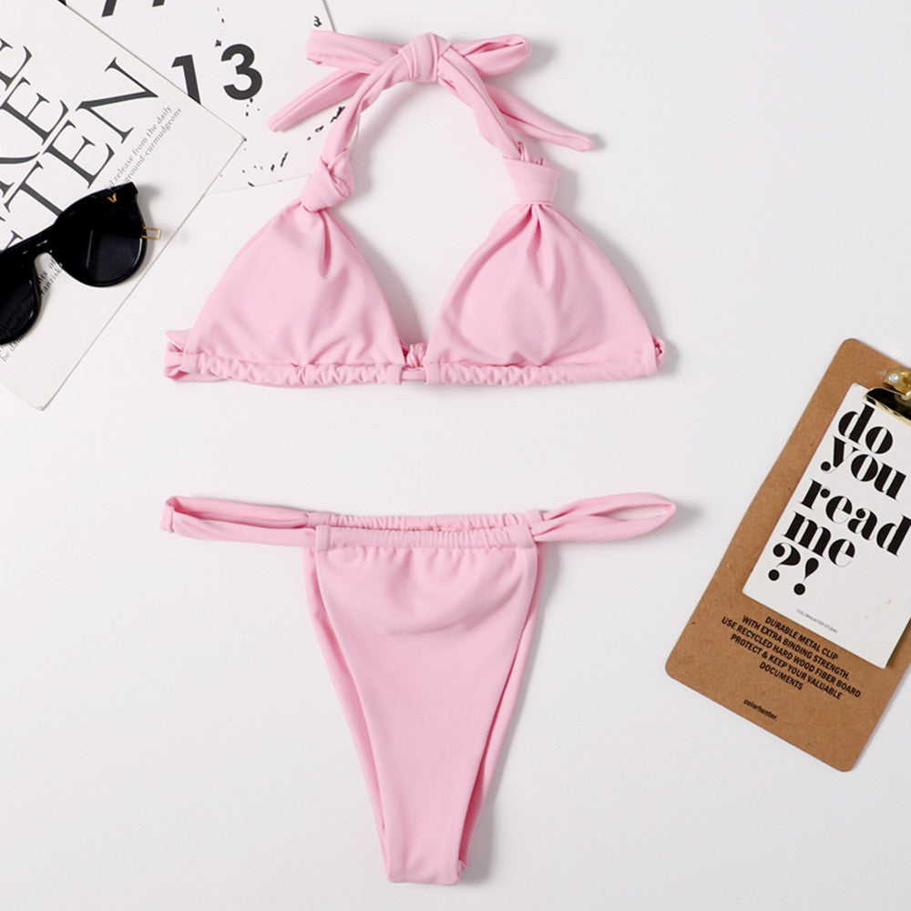 Nylon lingerie bikini sets
