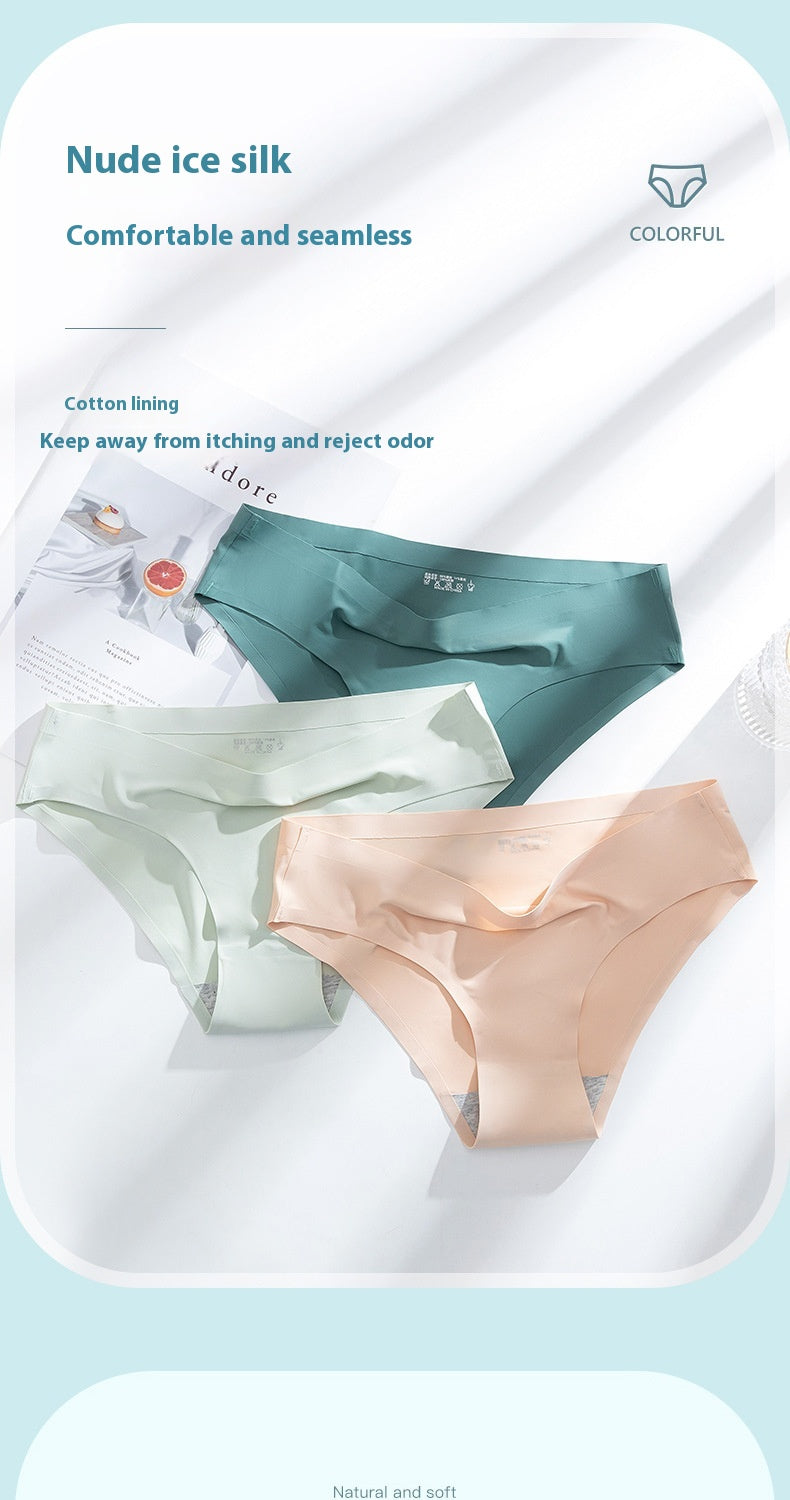 Seamless ice silk and silk lingerie bodysuits - image 4