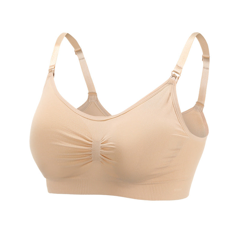 Underwire seamless wireless polyester bras - image 4