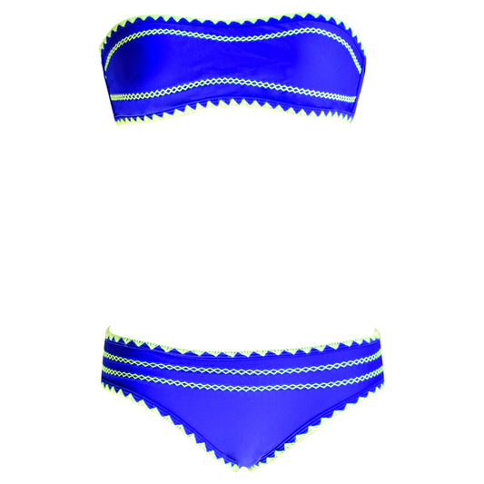 Black nylon lingerie bikini set - product image 2