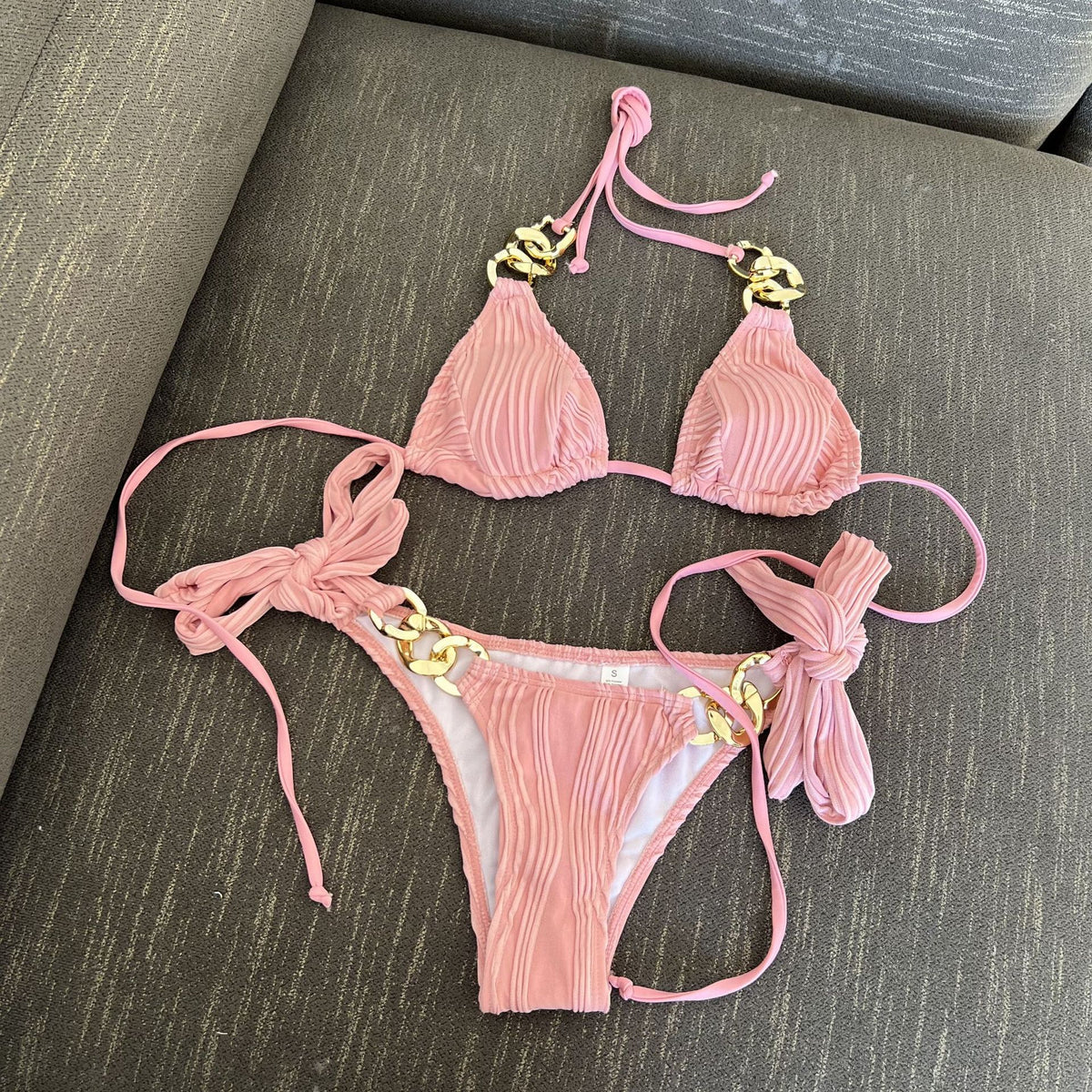 Stylish modern polyester bikini sets