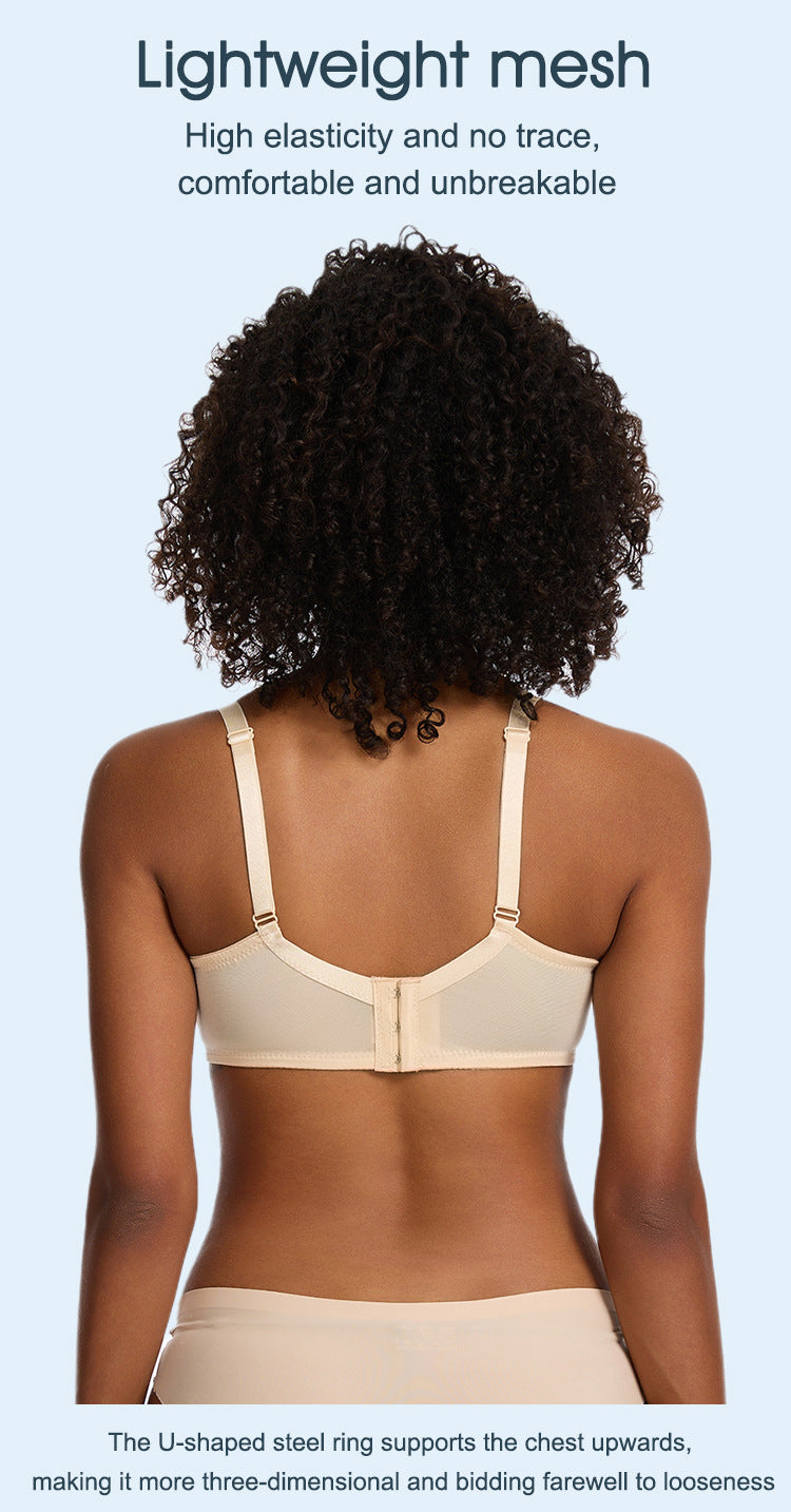 Push-up breathable mesh and nylon bras - image 1