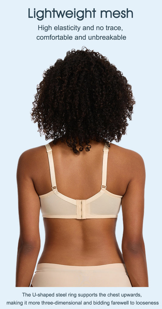Push-up breathable mesh and nylon bras - image 1