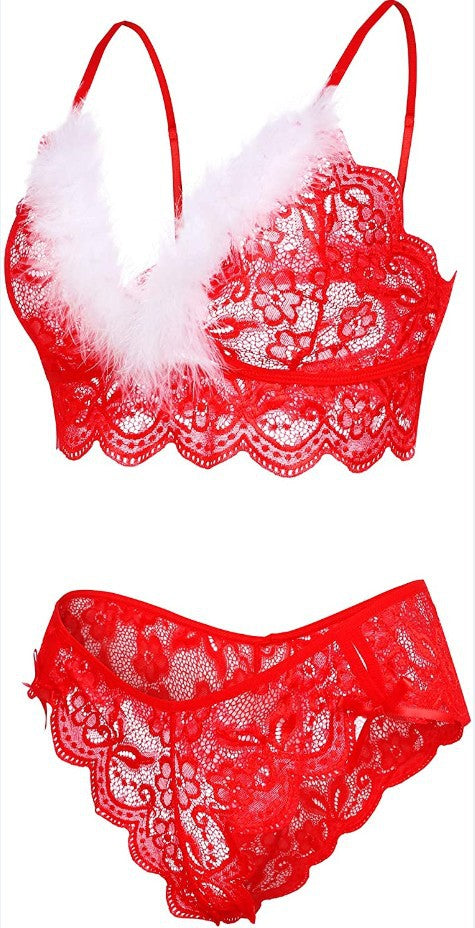 Elegant Lace and Mesh Lingerie Sets product image