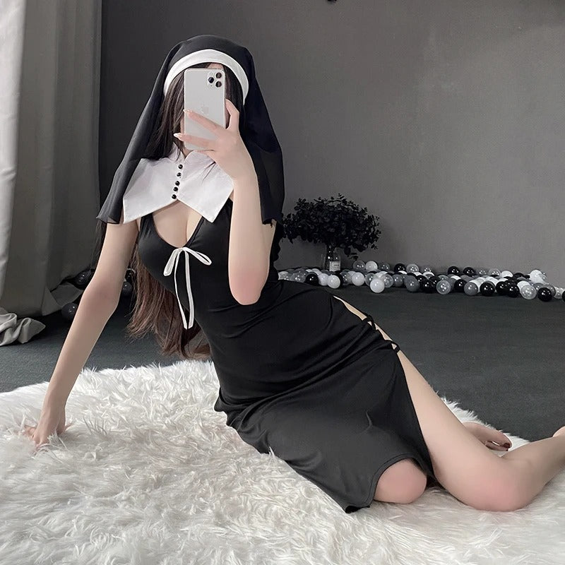 Uniform Polyester Lingerie Skirt Sets product image