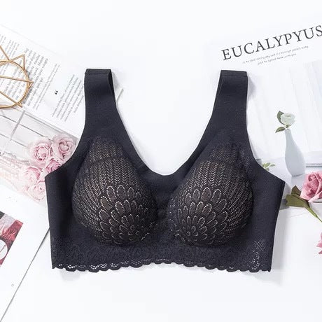 Lace and nylon bras - image 1