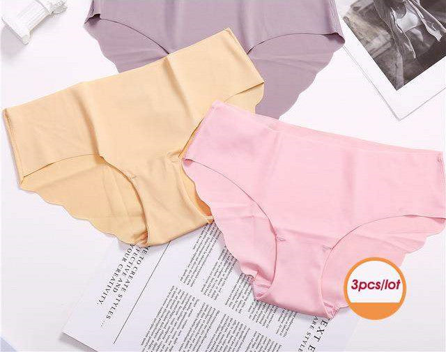 Elegant breathable cotton lingerie briefs
