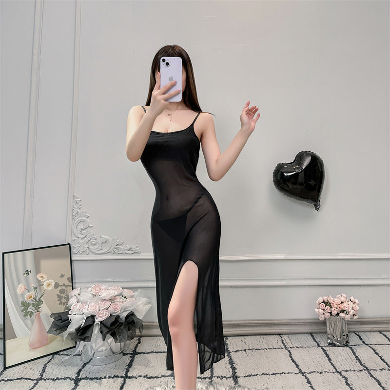 Uniform polyester lingerie skirt sets