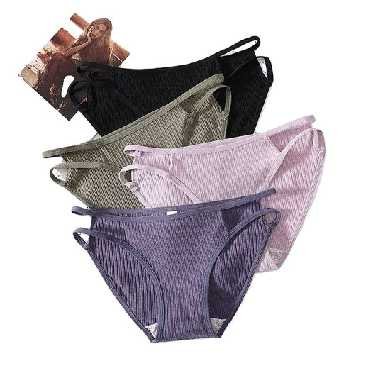 Seamless one-line student style underwear