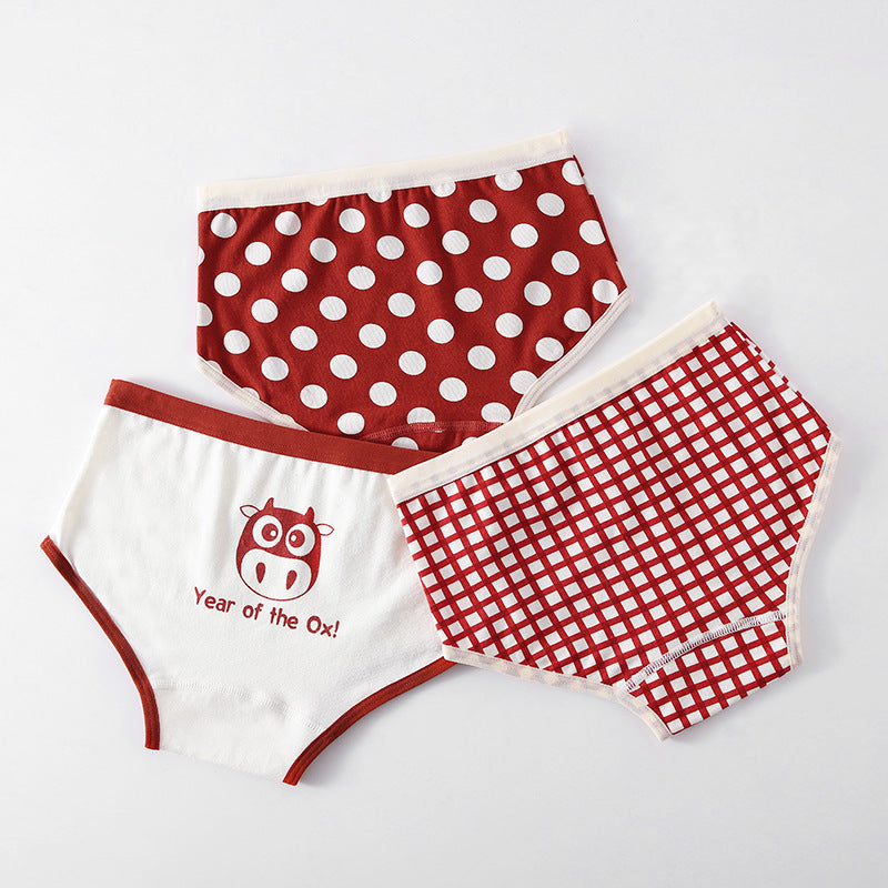 Elegant triangle cotton lingerie briefs - image 2