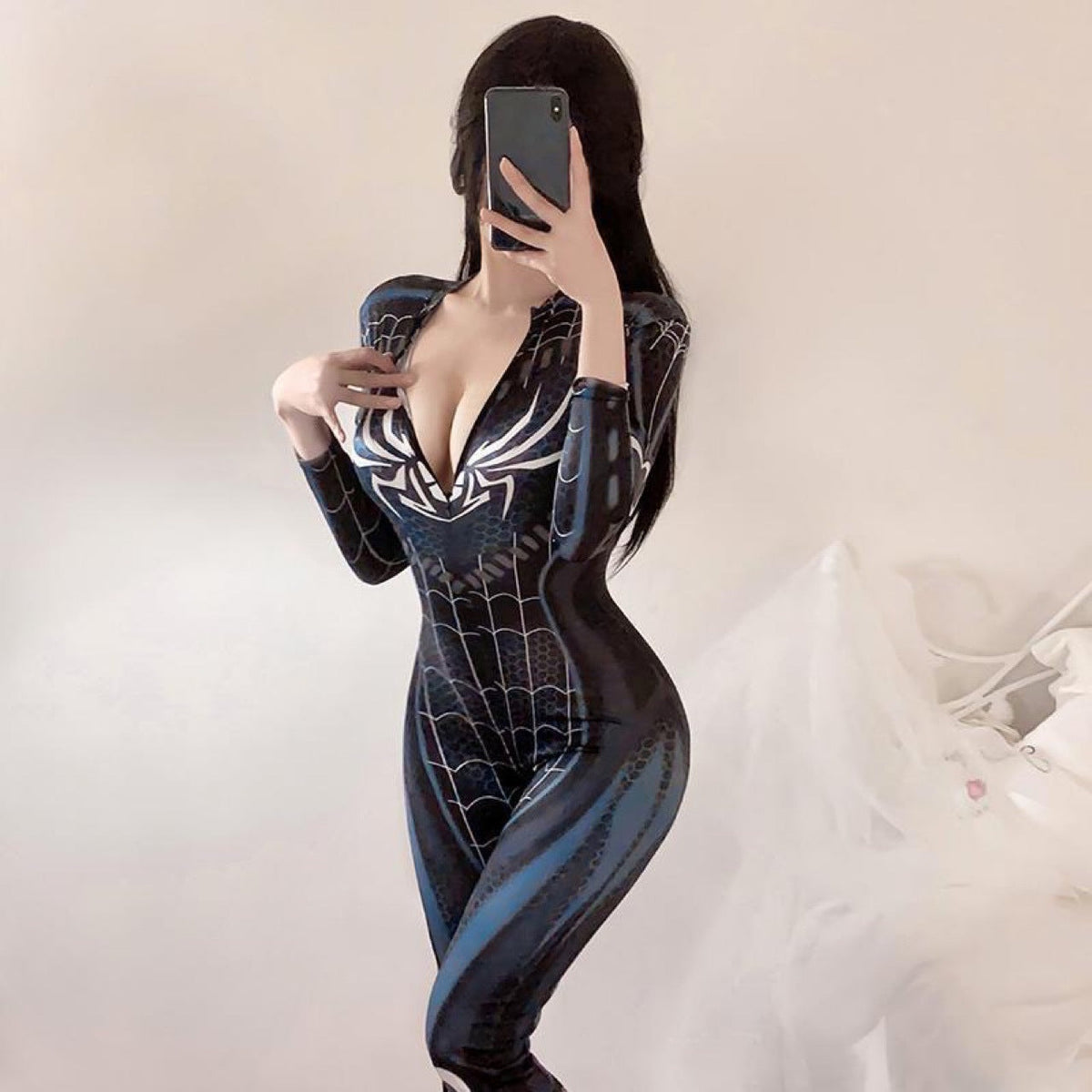 Elegant Crotchless Polyester Lingerie Bodysuits product image