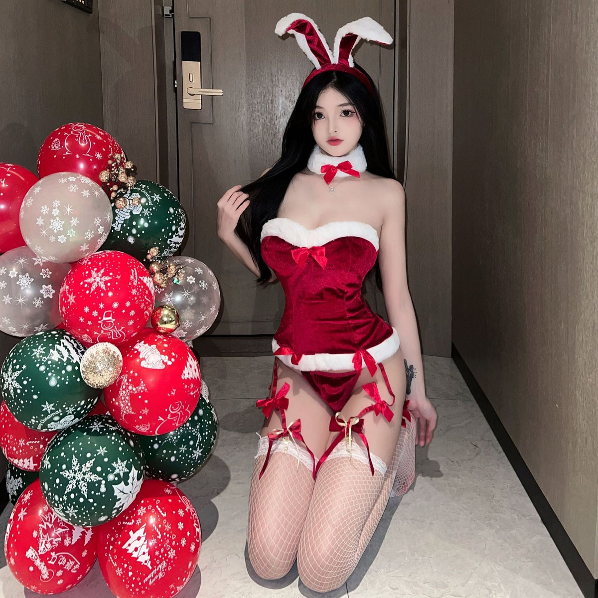 Uniform Polyester Lingerie Skirt Sets product image