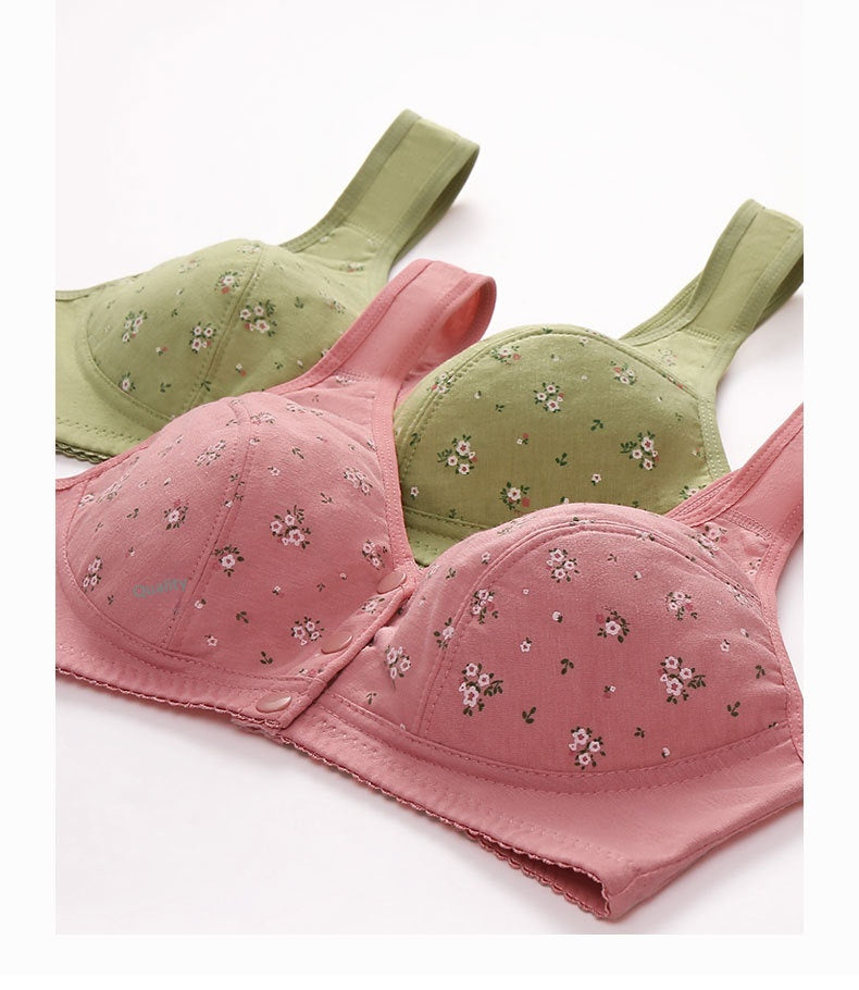 Elegant push-up breathable cotton bras - image 2