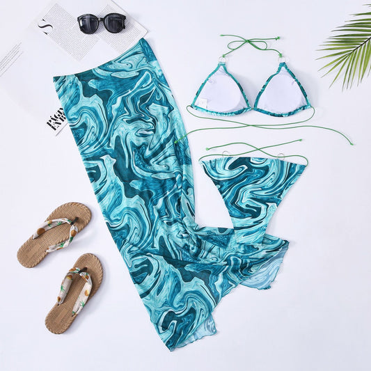 Elegant feminine polyester lingerie sets - image 1