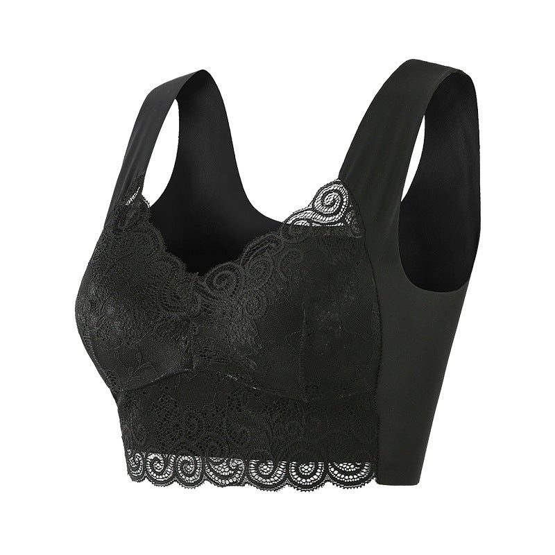 Elegant feminine push-up nylon bras