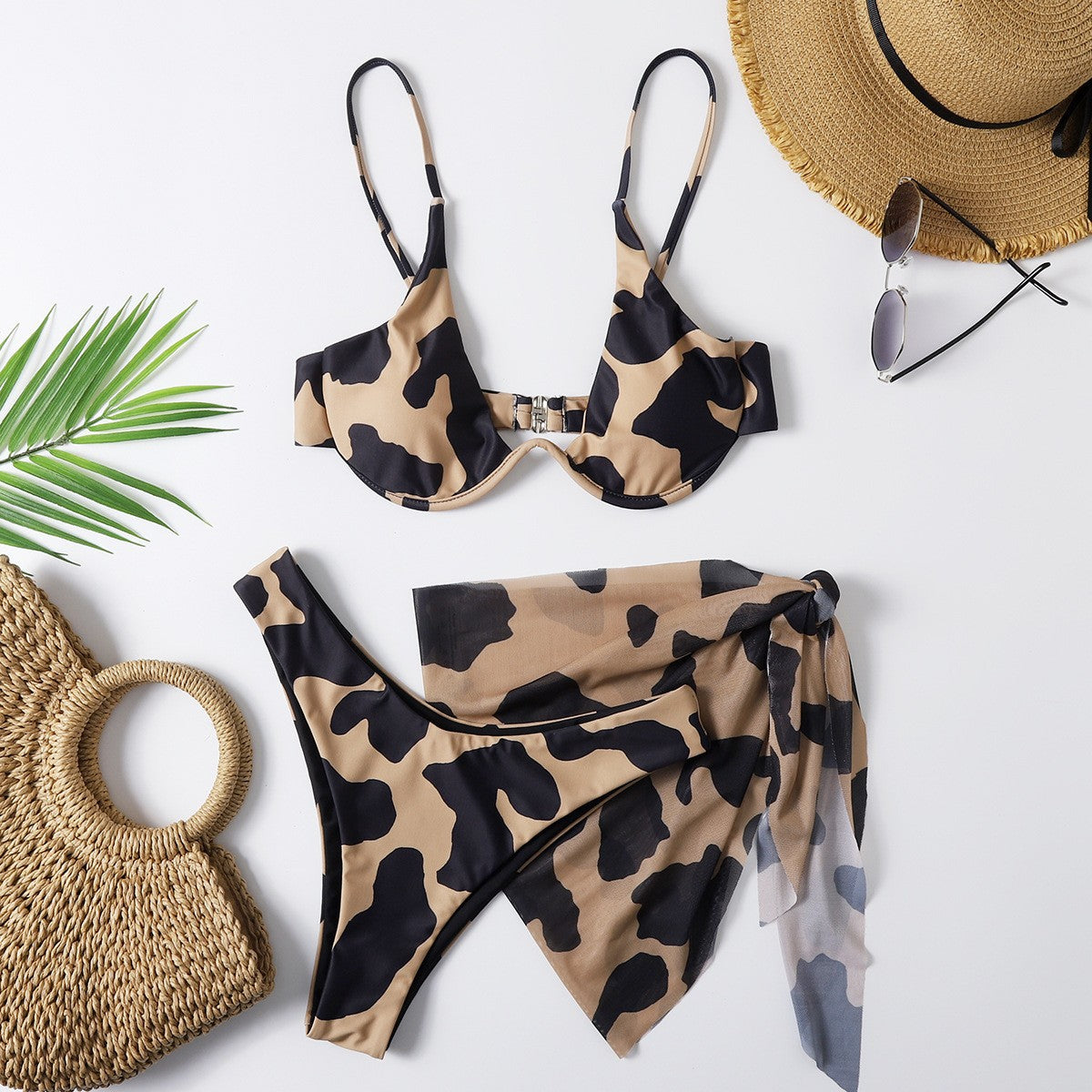 Stylish modern polyester bikini sets - image 2