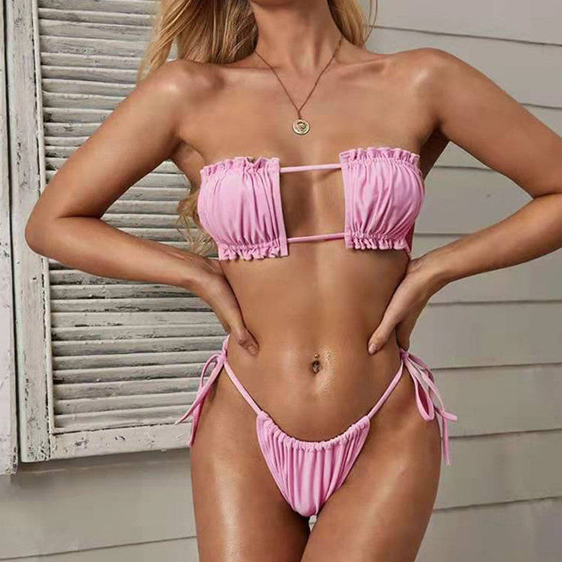 Elegant polyester and spandex lingerie styles