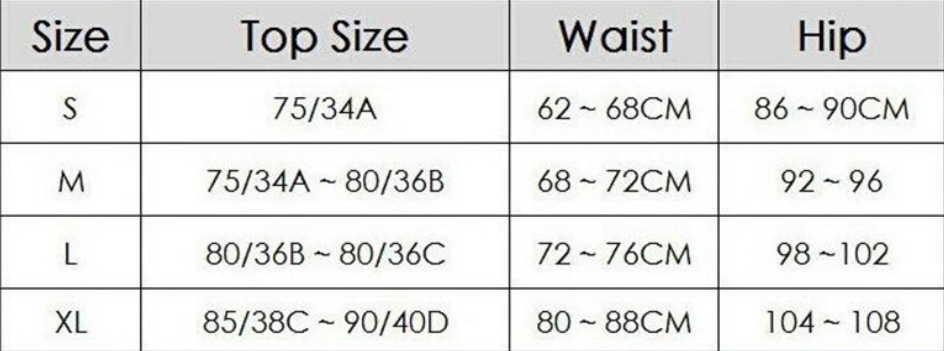 Lace and polyester bikini sets - image 4