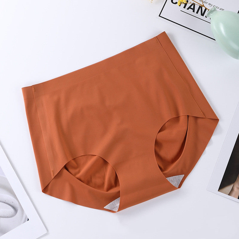 Seamless breathable cotton and nylon lingerie briefs - image 3