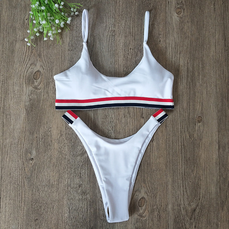Elegant feminine triangle polyester bras - image 2