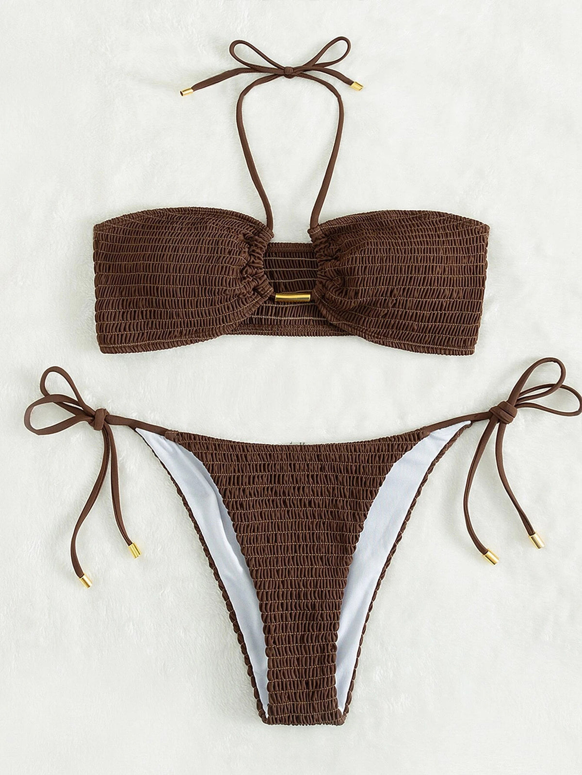 Stylish modern polyester bikini sets