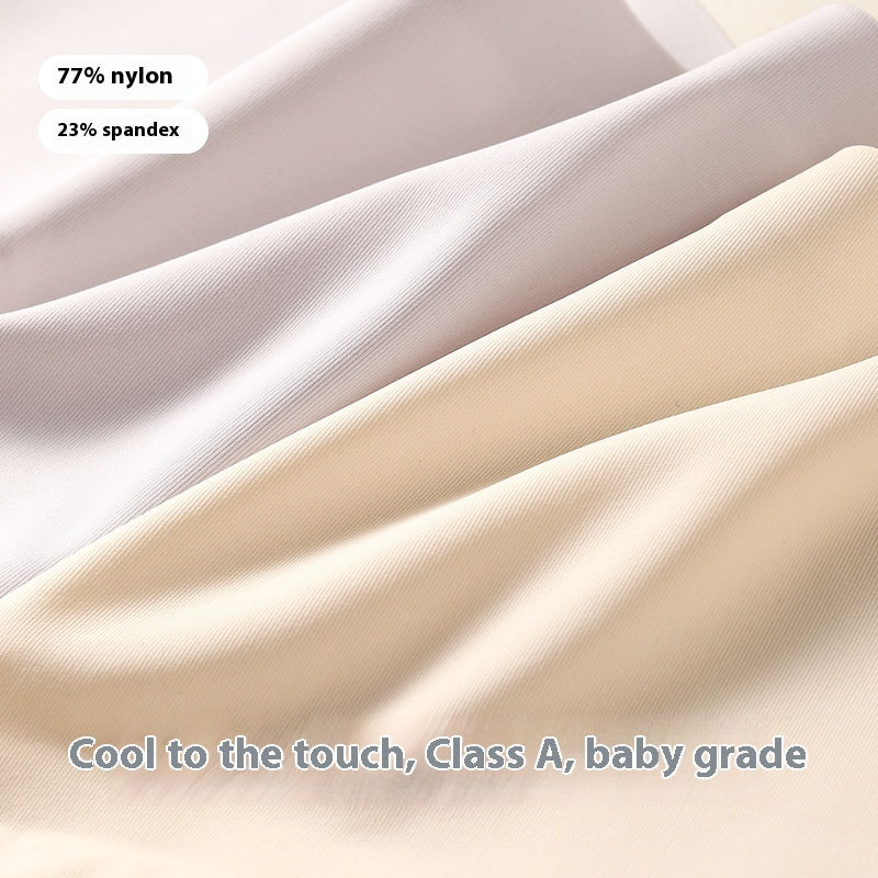 Seamless breathable silk and nylon lingerie briefs - image 2